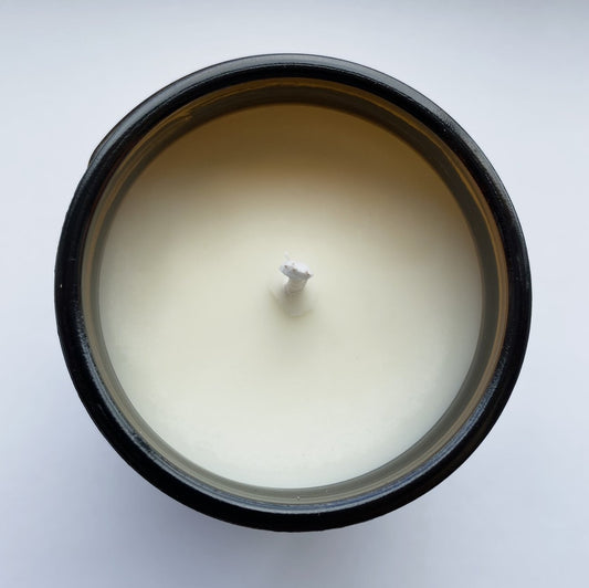 Soy wax apothecary amber candle from handmade candle co