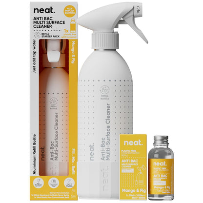 Anti Bac Multi Surface Cleaner Refill Starter Pack - Mango & Fig (7629760364770)