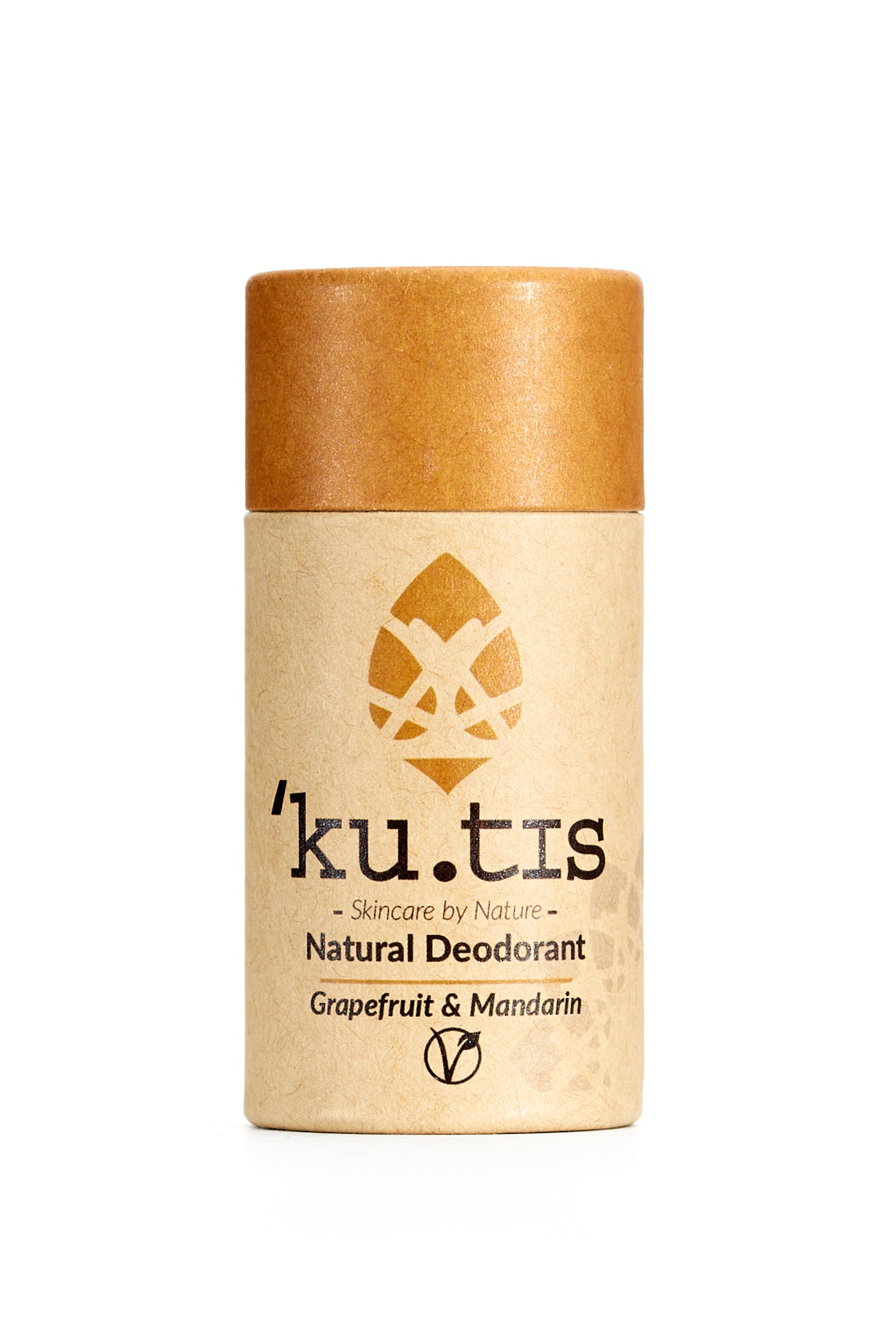 Natural Deodorant (Vegan) - Grapefruit & Mandarin - Kutis Skincare (5921249231006)