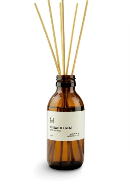 Rosewood & Moss Reed Diffuser Reed Diffuser Handmade Candle Co. 