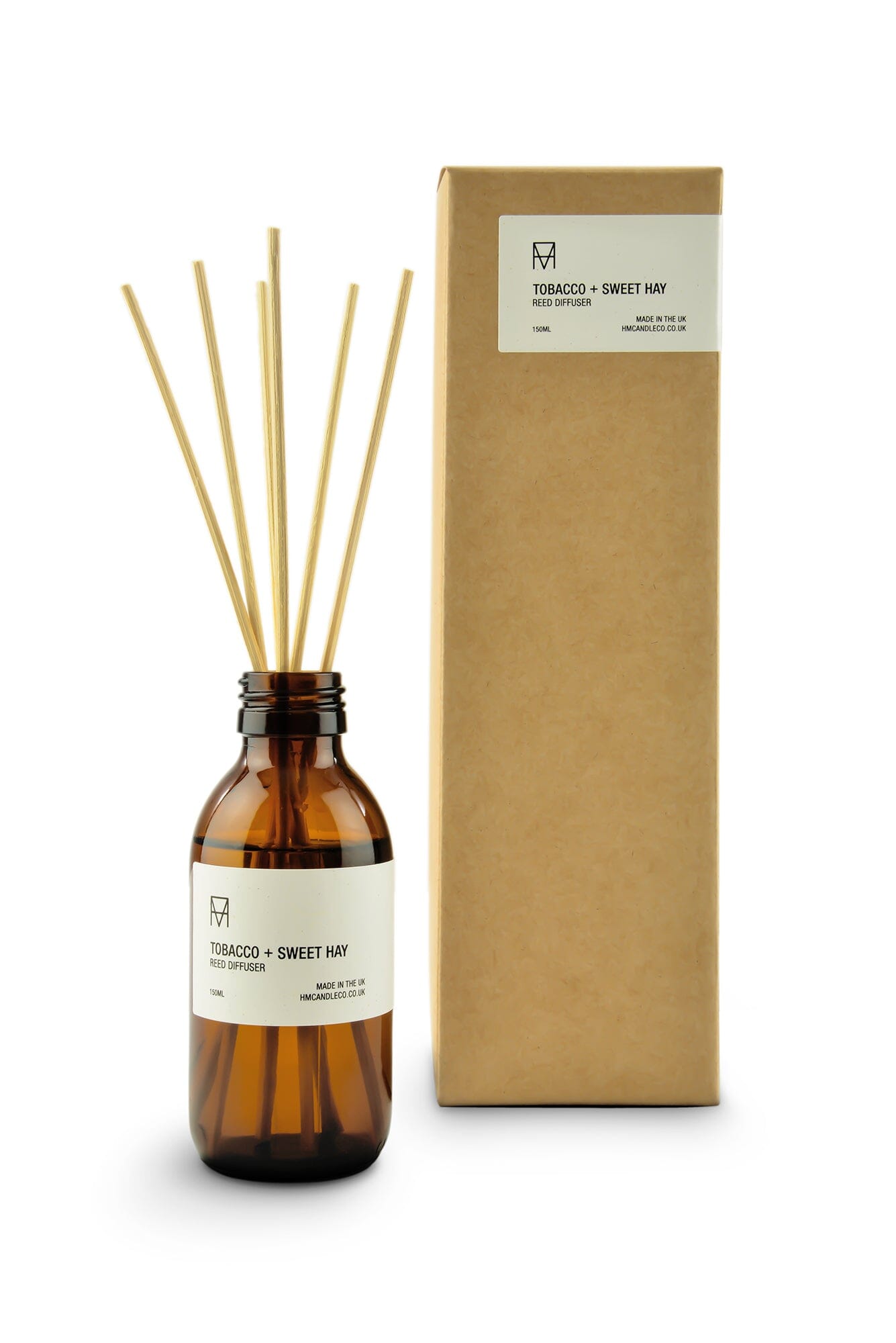 Tobacco & Sweet Hay Reed Diffuser Reed Diffuser Handmade Candle Co. 