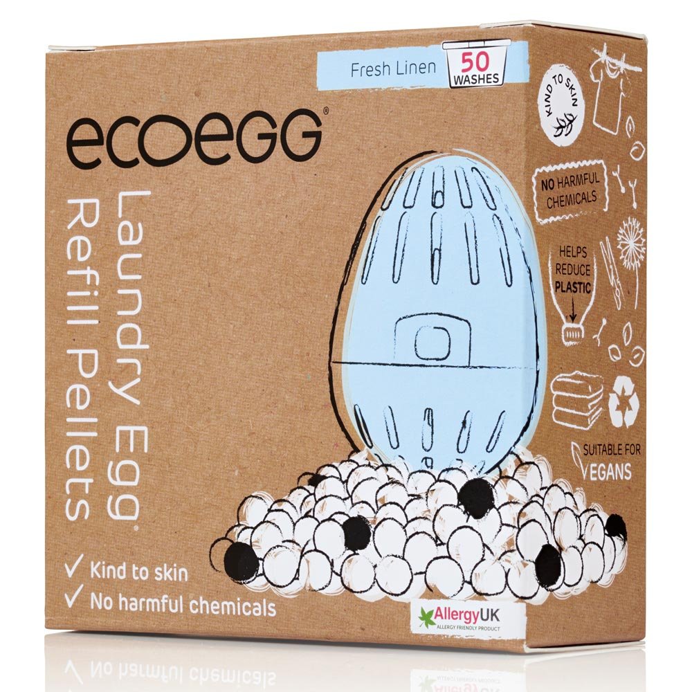 Fresh Linen Ecoegg Laundry Egg Refill Pellets (5928459796638)